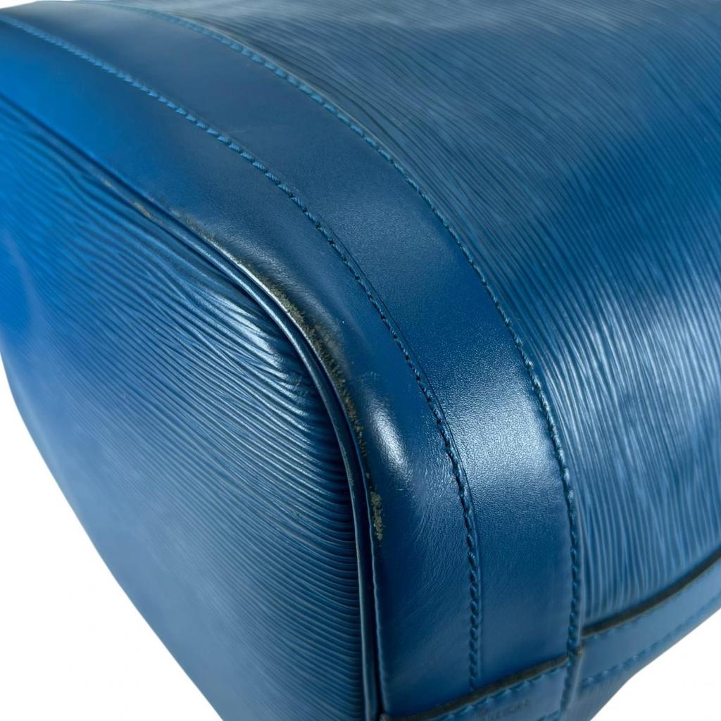 Louis Vuitton Toledo Blue Noe Shoulder Bag Epi Leather Blue M44005 Used