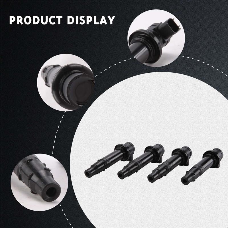 Ignition Coil 5VY-82310-00-00 F6T558 for Yamaha YZF-R6 YZF-R6S YZF-R1 FZ1 Vmax 1700 FZS1 Motorcycle Accessories 4 Pack