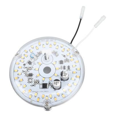 3,93" LED Nachrüst-Lichtkit für Deckenventilatoren, 18W AC 120V, 2000LM, 3 Farbtemperaturen dimmbar (6000K, 4000K, 3000K), Magnetisches Design