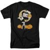 Betty Boop - Vamp Pumkins - Adult Unisex Short Sleeve T-Shirt - Black