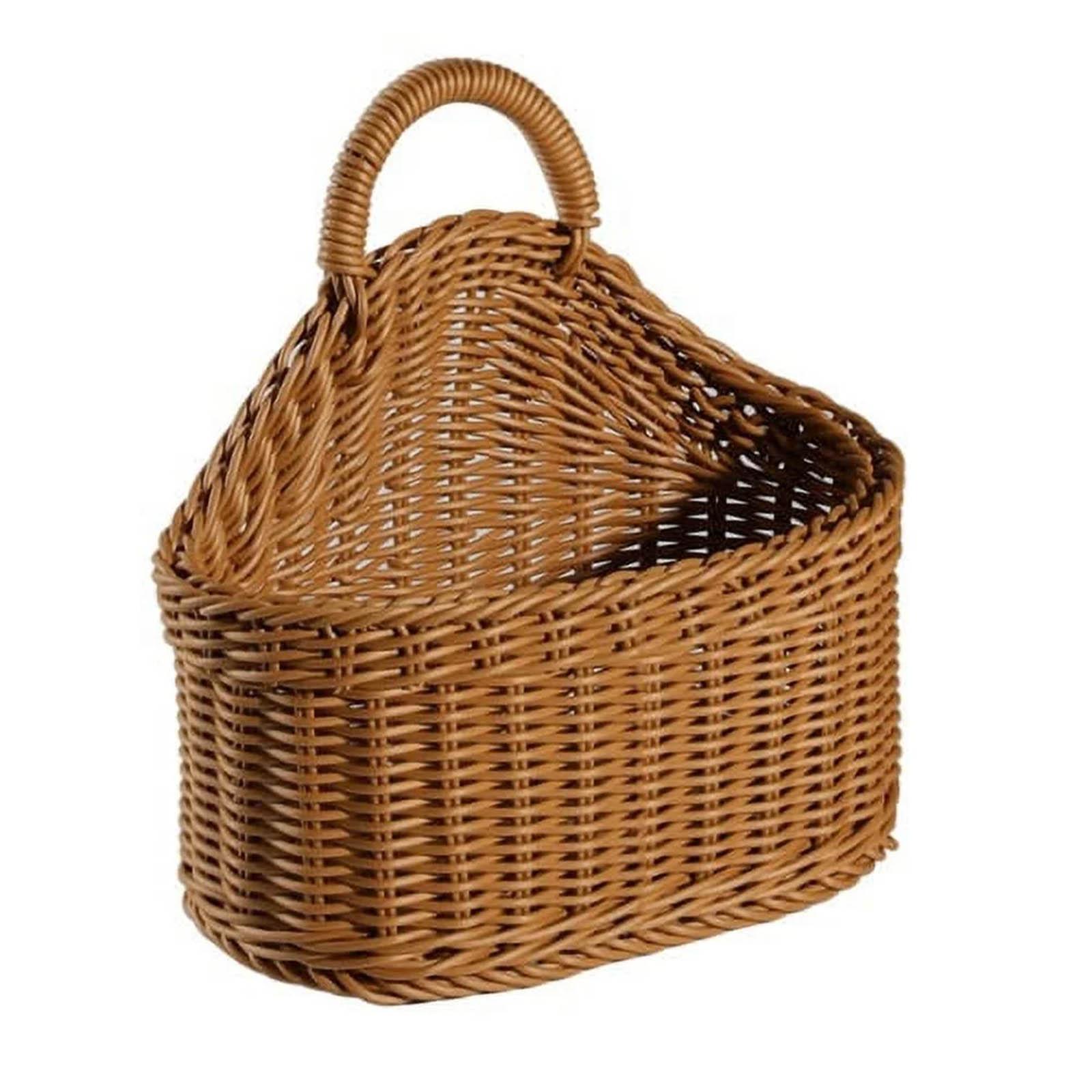 

This Hand-woven Storage Basket Not Serves As Home Decoration, But Also Provides Ample Storage Space, Which Is Both Beautiful And Practical. One Size