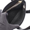 Used CELINE Macadam Handbag PVC Coated Canvas Leather Black Brown Used Women
