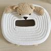 Lovely Desktop Tissue Box Holder Convenient Desk Accessory Tissue Box Cute Animal Themed Paper Storage Container