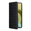For Motorola Moto G86 5G Case Wallet Rhombus Imprinted Leather Phone Cover