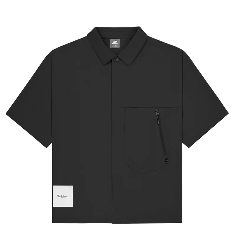 New Balance NB Grey SS25 Shirt Unisex Black NHF28181-BK L