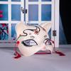 Handmade Cute Cat Cosplay Mask Japanese-Style Half Face Painting Mask for Stage Performances And Anime Role-playing