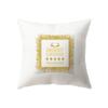 Home Decor Christmas Theme Printed Pattern Cushion Cover Home Living Room Sofa Decoration Square Throw Pillow Pillow Cover
