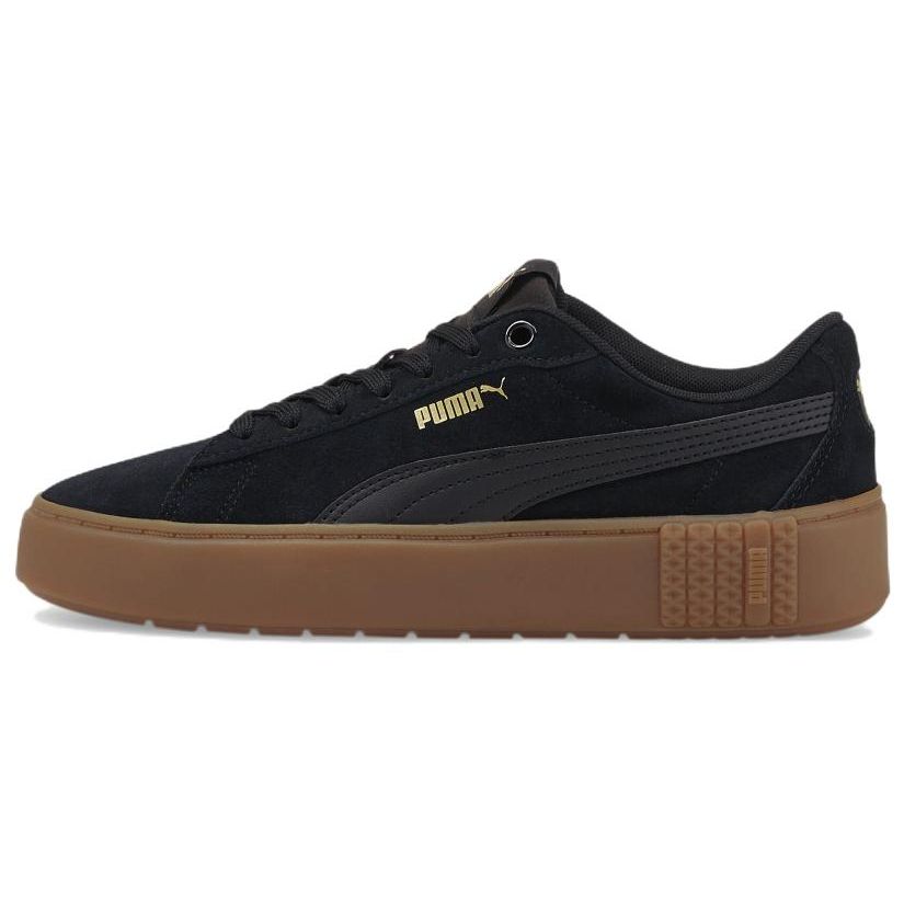 PUMA Platform Trace Black White Unisex 373037-09 EU 35.5