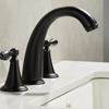 MDNG Black 3-Hole Basin Faucet Set