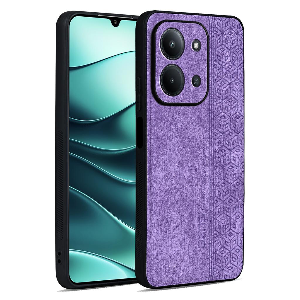 AZNS Protective Case For Xiaomi Redmi 15C 5G (EU) (173mm)/4G (EU) (173mm)/Poco C85 4G (173mm) PU Leather Covered TPU Phone Shell