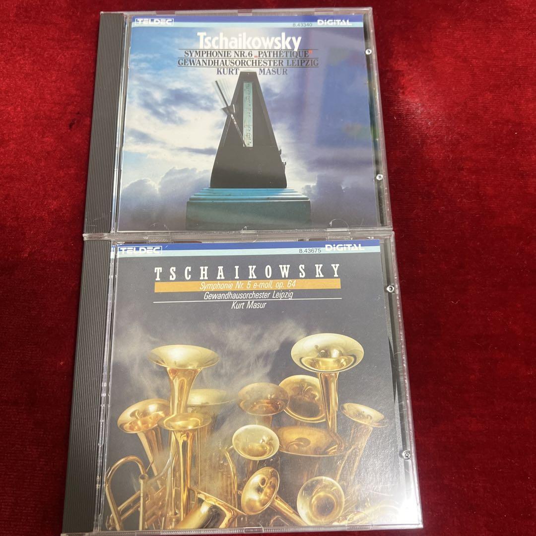 

[USED] Tchaikovsky Symphony No. 5 No. 6 Pathetique