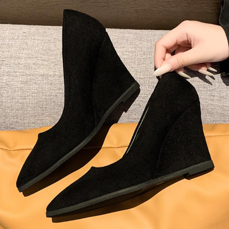 

Мода Супер-высокие каблуки Женская обувь Дизайнерские босоножки на каблуке Летние Элегантные Остроносые Туфли-лодочки 2025 Новые Платье Сандалии Женские 43