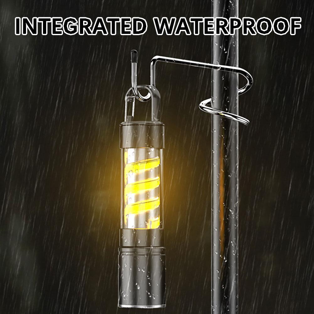 Rechargeable LED Flashlight Ultra-Bright Long Lasting Multifunctional Lantern For Night Fishing
