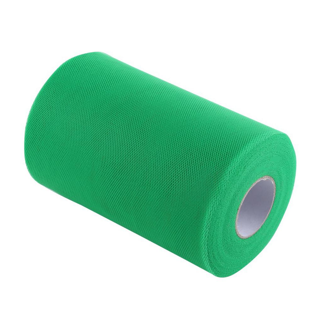 15cm Wide X 100yd Tulle Rolls Spool Soft Craft for Wedding Bridal Festival(White)