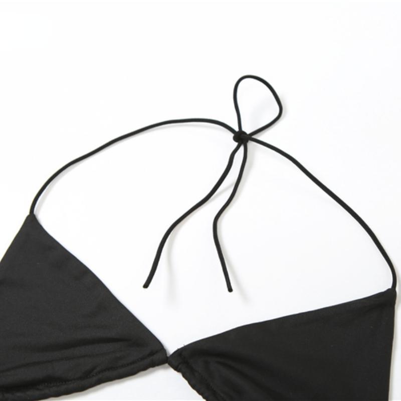 Netz Sexy Heiß Vintage Gothic Grunge Sets Lässig Elegant Neu Durchsichtig Damen Sommerkleidung Schwingender Hals Einfarbig Weiblich Mitternachts-Outfits