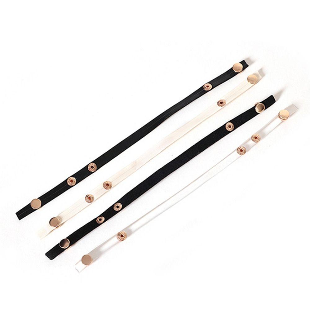 Invisible Adjustable Fixing Belts Transparent Shoelaces for High Heel Shoes Clear Shoe Laces Straps Holding Loose Ankle Shoelace