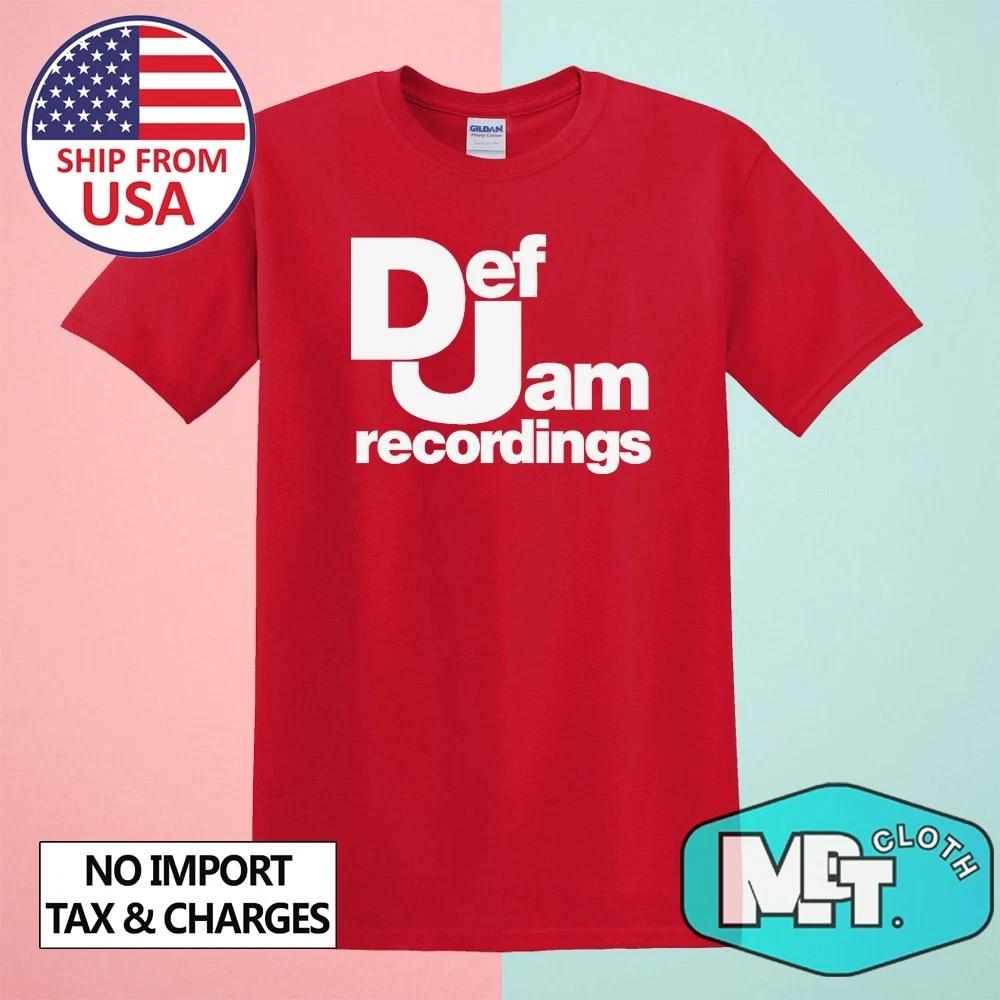 

Def Jam Recordings Men s Red Size S-5XL 2XL