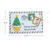 High Quality Christmas Envelopes Pack of 10 with Hanging Rope for Cards