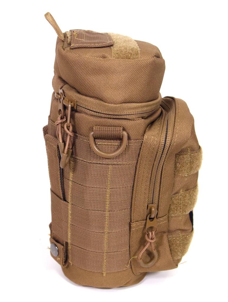 Pouzdro na láhev STORMCROS, Pouzdro na láhev na vodu, Vybavení sil sebeobrany, Maskování, Vojenské maskování, Kempování, Taška na airsoft (Opálení) 1590