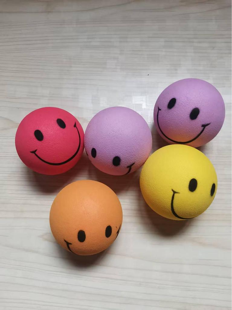 70mm EVA Foam Sponge Ball - Children's Toy for Kindergarten, Throwing & Entertainment, Colored & Durable