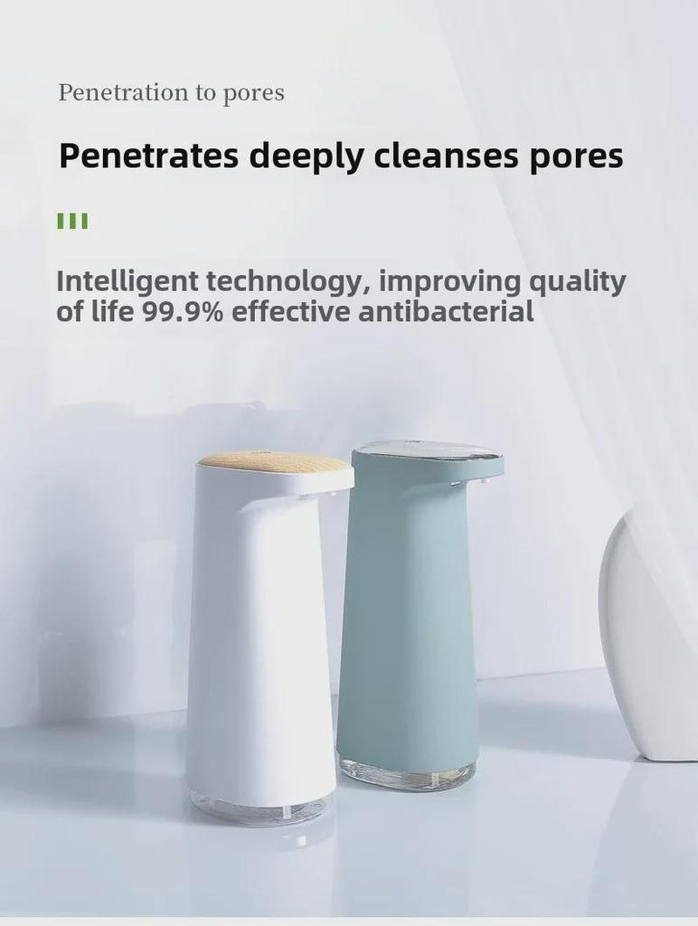 Smart Induction Foam Touch-Free Hand Sanitizer Dispenser with USB Charging