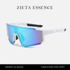 Outdoor Riding Half-Frame One-Piece Colorful Sunglasses Windproof Neutral Punk Mountaineering Sunglasses For Men And Women