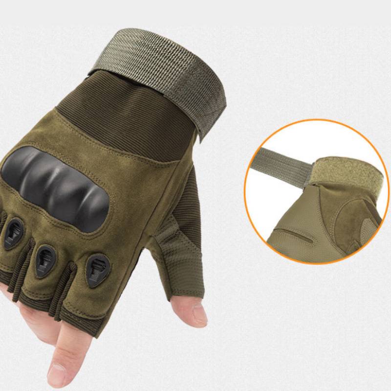 Men's Military Tactical Cycling Gloves Breathable Anti Slip Half Finger Sports Gloves MTB Bike Bicycle Gloves