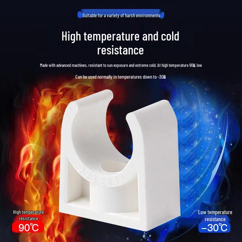 U-Shaped PVC Pipe Clamp