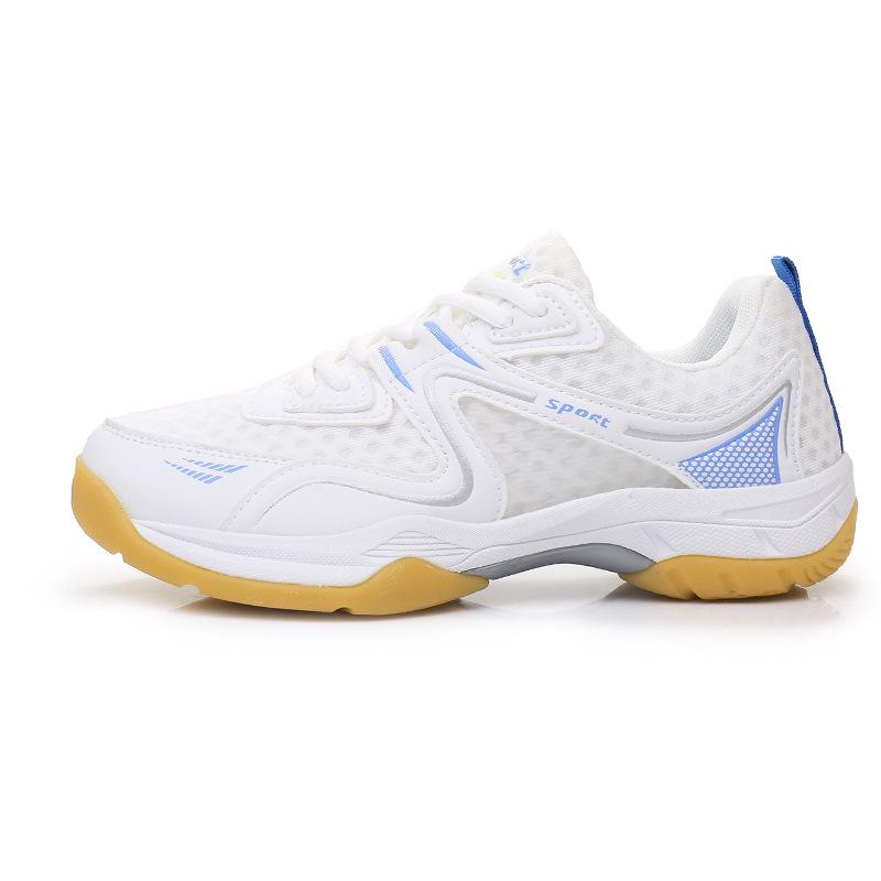 New Badminton Shoes Men's Shoes Breathable Table Tennis Shoes Ultra-light Shock-absorbing Women's Shoes Competition Training Shoes Couple Tennis Shoes