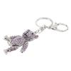 Keychain Artificial   Pendant Keychain Rhinestone Car Key Keychain For Bags Wallets Backpacks