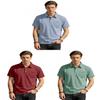 Polo Shirt For Men Short Sleeve Cotton Blend Business Casual Summer Wear For Men