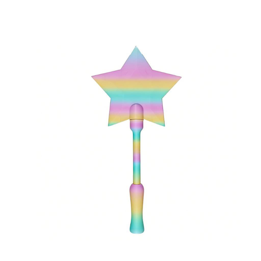 Star Shaped Plastic Wand for Costume Accessory Wizard Cosplay Prop Magic Stick for Themed Parties and Events