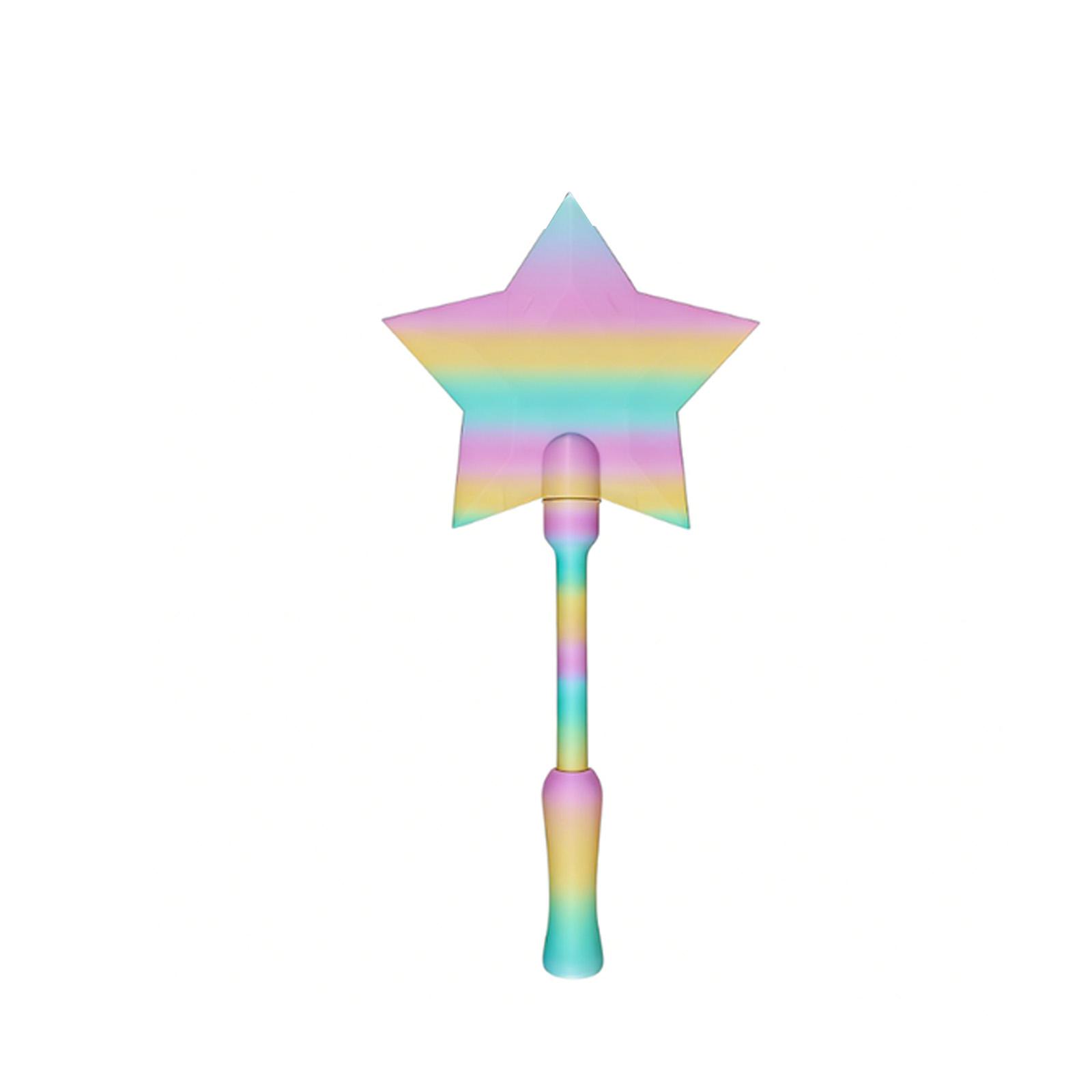 

Star Shaped Plastic Wand for Costume Accessory Wizard Cosplay Prop Magic Stick for Themed Parties and Events One Size