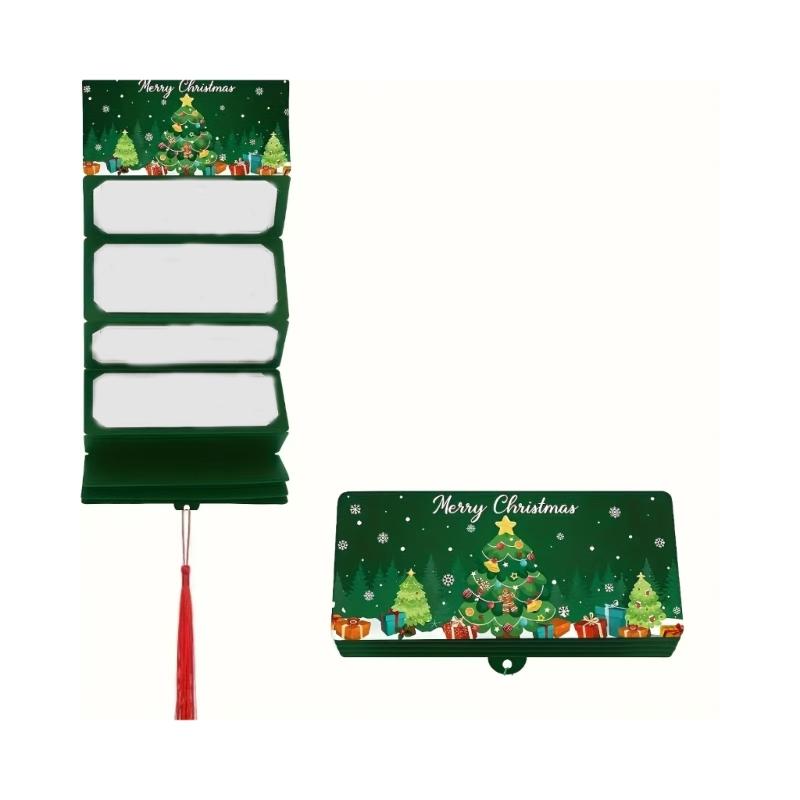 Festival Money Holders for Holiday Cash Gifts Recyclable Christmas Envelope Organizers