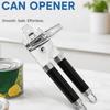Non Slip Can Opener Compact Tin Can Opener Heavy Duty Bottle Opener  Kitchen Gadgets