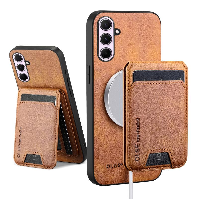 

Suitable for Samsung Galaxy A56 Mobile Phone Case A36 Cow Pattern Leather Magnetic Card Case New A26 Premium A16 Samsung Galaxy A06