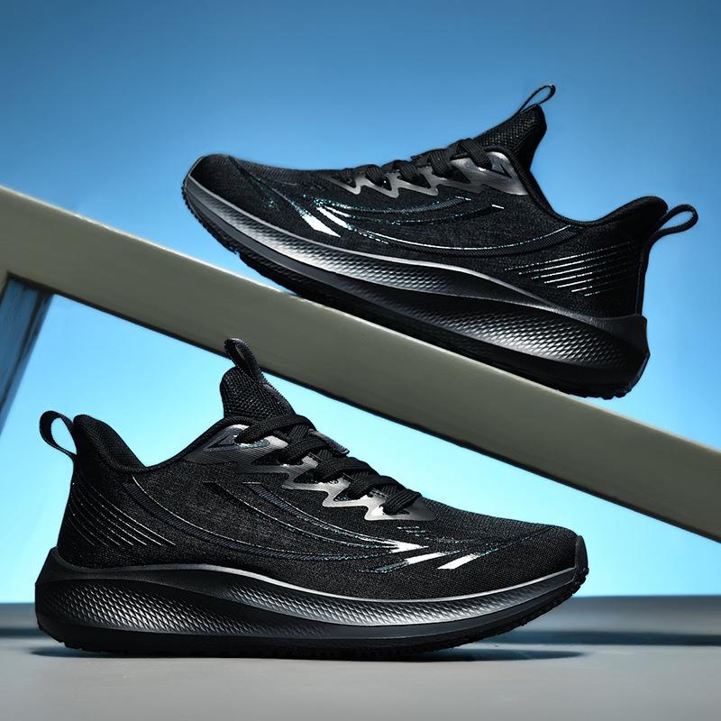 Soft sole light running shoes Summer breathable classic mesh shoes Teenagers light running shoes wear resistant shoes