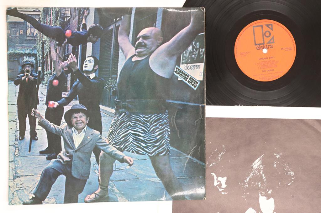 LP Record DOORS - Strange Days EKL4014 ELEKTRA 1967 UK Rock Used
