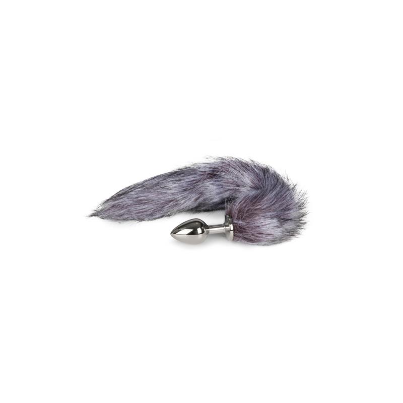 Plug with Fox Tail No. 6 - Silver