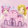 Wonderful Magic Casle With Lock Keys 3D Sticker Machine DIY Sticker Maker Play Unlock Game Hand Made Craft Toys Gift for Kids