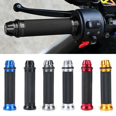 22mm Universal Motorcycle 7/8" Rubber Handlebar Hand Grips Gel For Honda Suzuki Kawasaki Yamaha Benelli Triump 