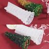 DIY Crystal Epoxy Resin Mold Christmas Tree Handmade Molds Small Night Light Table Decorations Mirror Silicone Mould