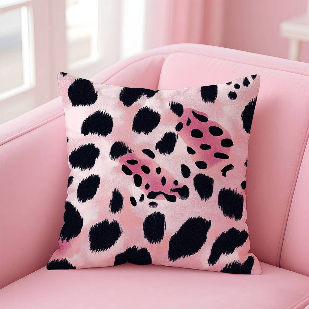 Classic Leopard Print Pillow Case Pattern Printing Pillowcase Living Room Sofa Cushion Cover Bedroom Room Decor