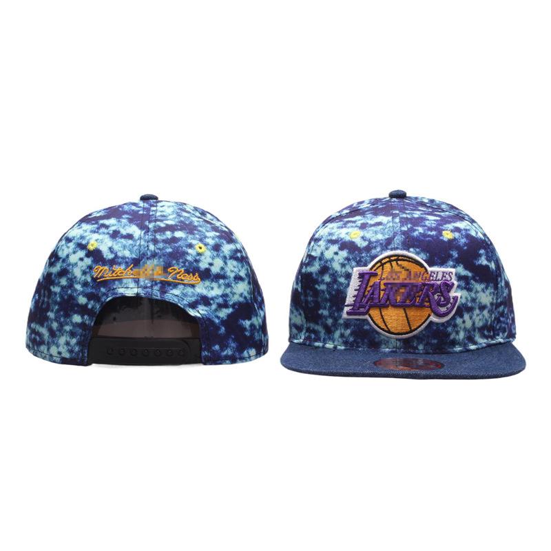 Embroidered Flat Brim NBA Cap for Men & Women - New American Hip Hop Style