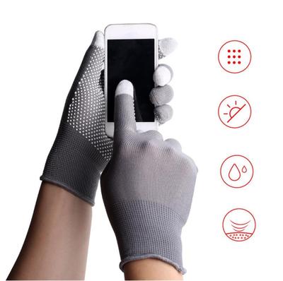 Breathable Thin Touch Screen Cycling Gloves, Outdoor Sunscreen Anti-UV Non-Slip Design, For Men Women Biking Hiking Sports Use