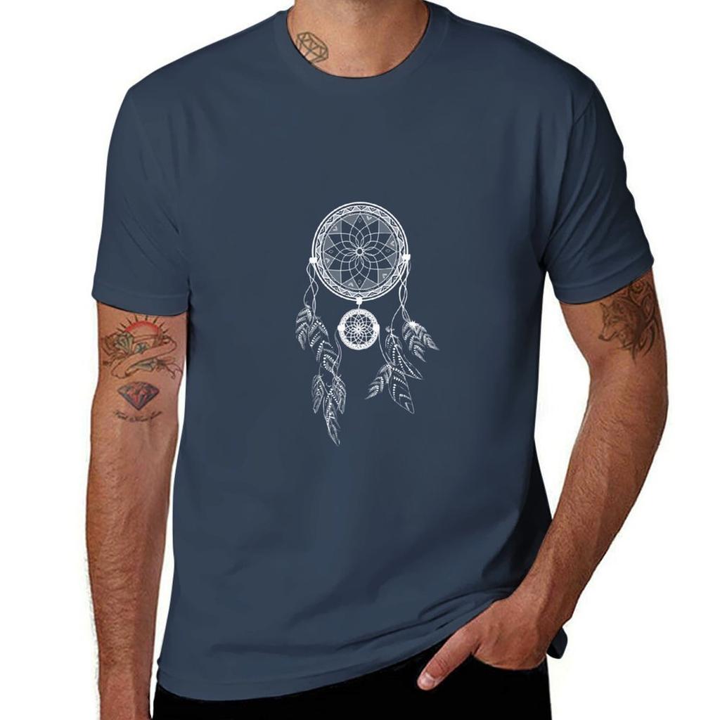 pack dreamcatcher T-Shirt man cotton t t for shirts printed shirt