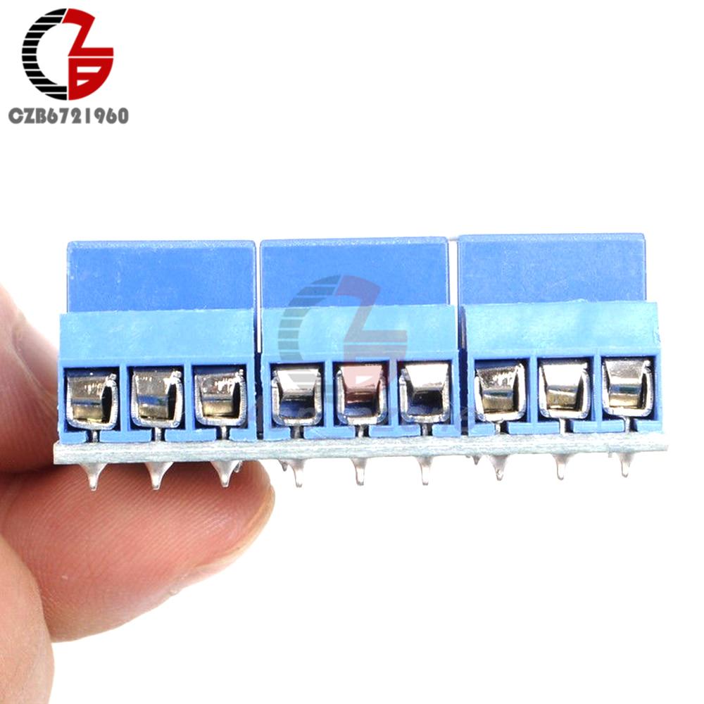 3.3V 5V 3 Channel Relay Module 5mA With Optocoupler Isolation Compatible Signal