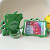 3D Cute Cartoon Frog Crocodile Kids Silicone Tablet Case With Shoulder Strap For iPad Air M4 A19 Mini 6 7 iPad 5/6/7/8/9/10/11/12th Pro11 Cover Stand