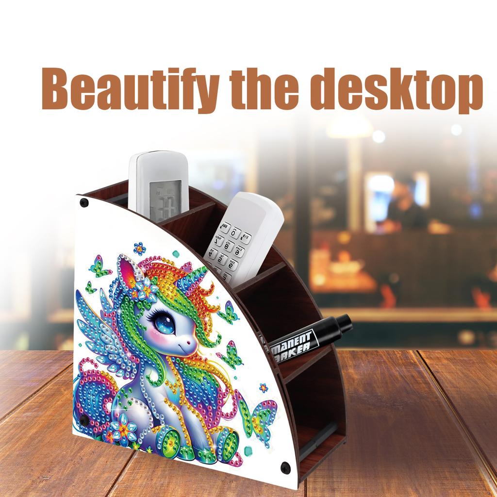 Diamond Painting Kit Diamond Art Painting Organizer Box Wooden Storage Box for Home Decor Living Room Tabletop Art