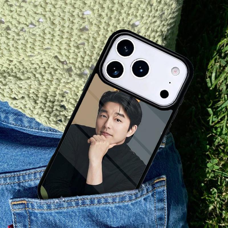 Kpop Gong Yoo soft mobile phone case Compatible with IPhone 17 16 15 14 13 12 11Pro Max 17 Air cover